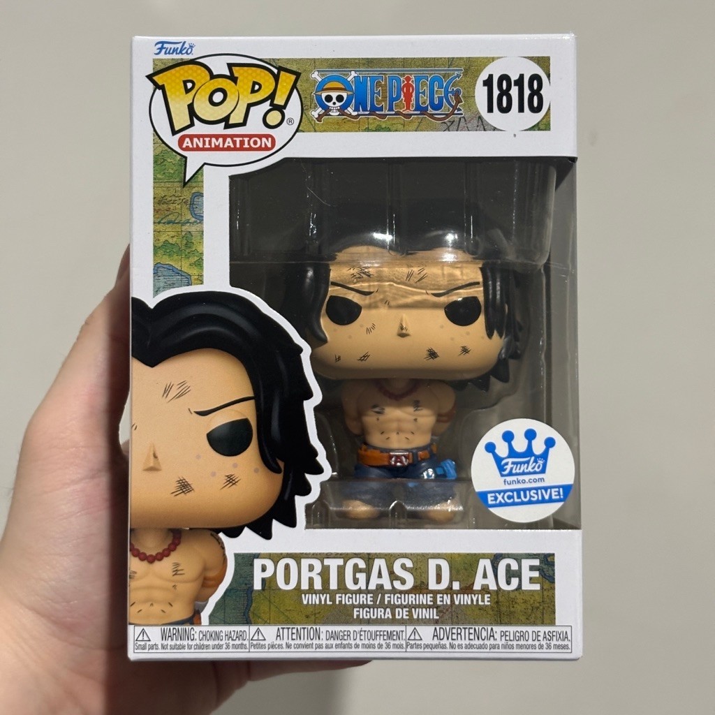 Funko Pop PORTGAS D. ACE Arc Marineford One Piece Funko Shop Exclusive