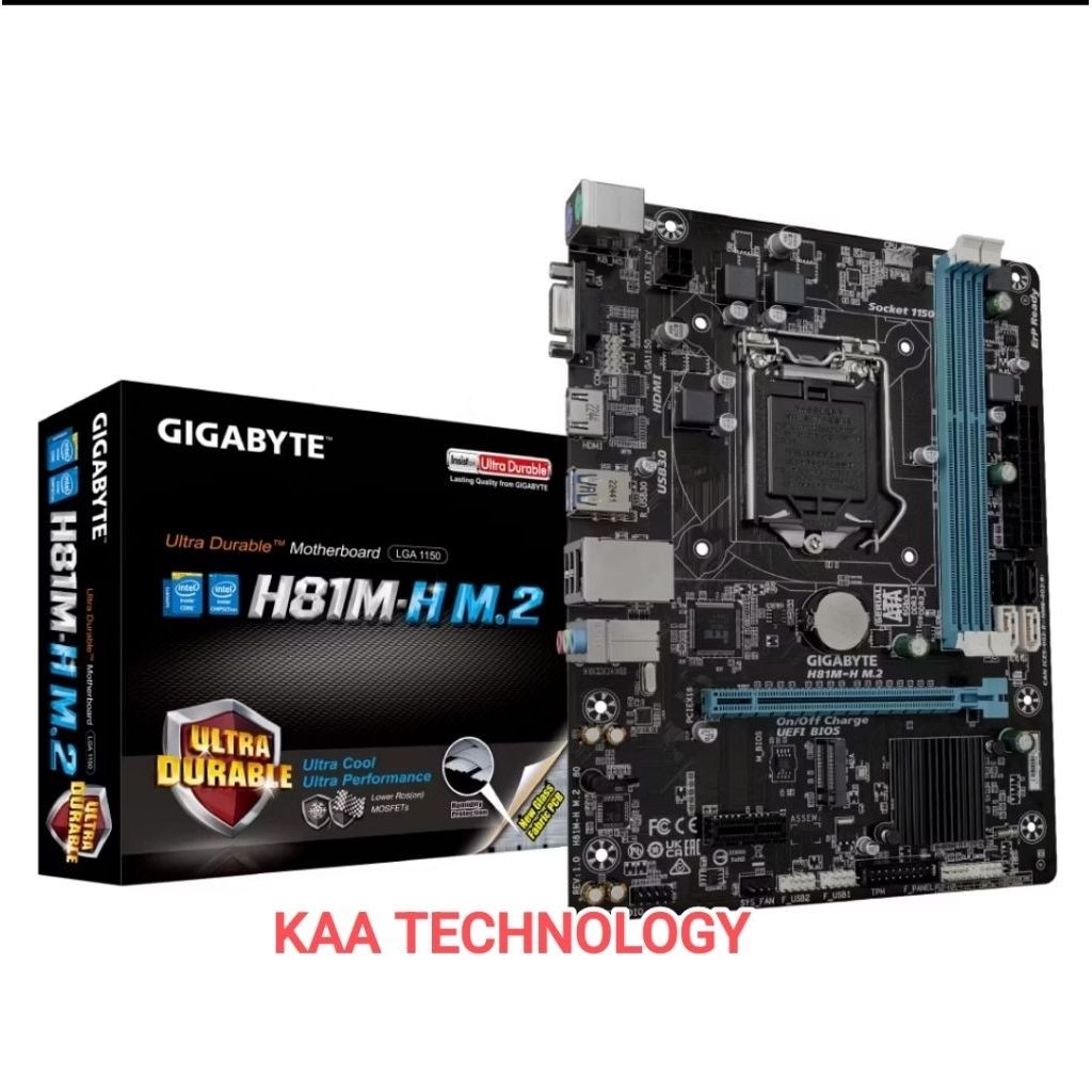 MOTHERBOARD GIGABYTE H81M