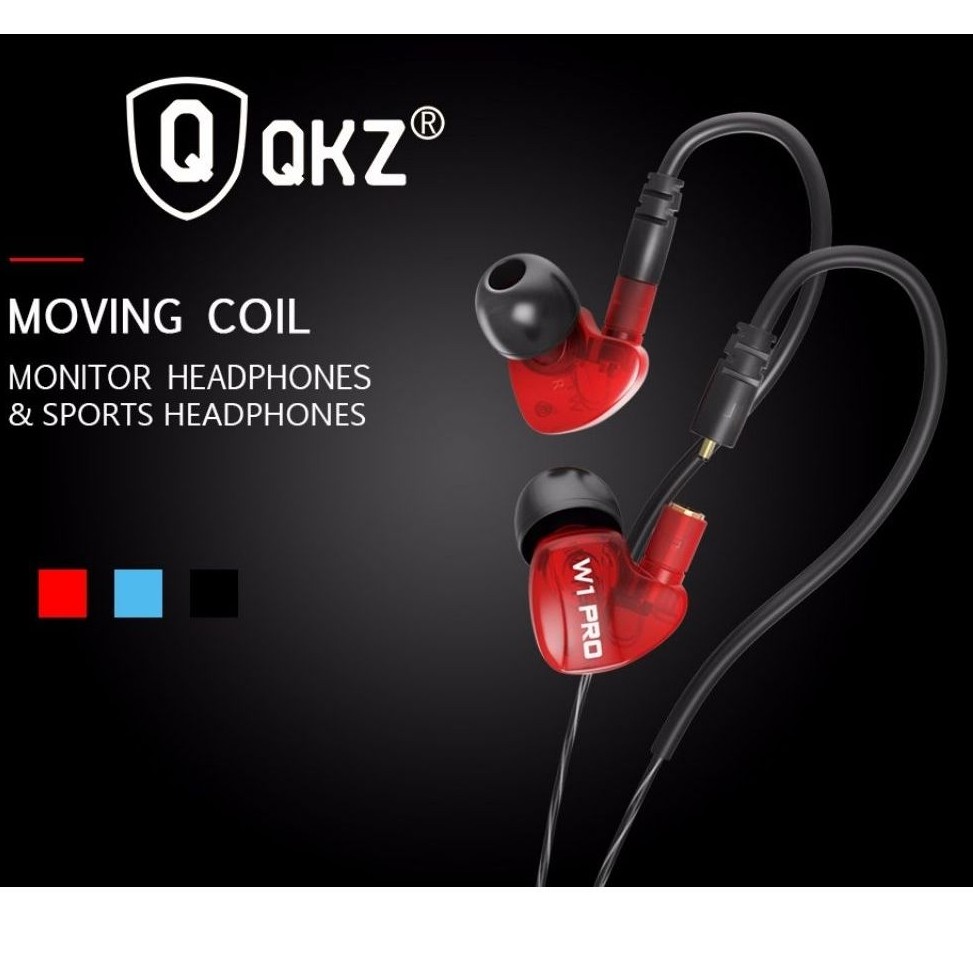 QKZ Earphone Olahraga Dengan Mic - QKZ-W1 PRO