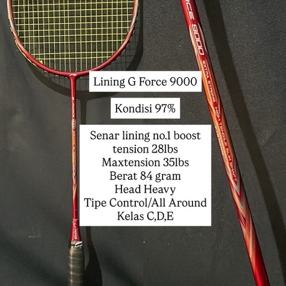Lining G-Force 9000