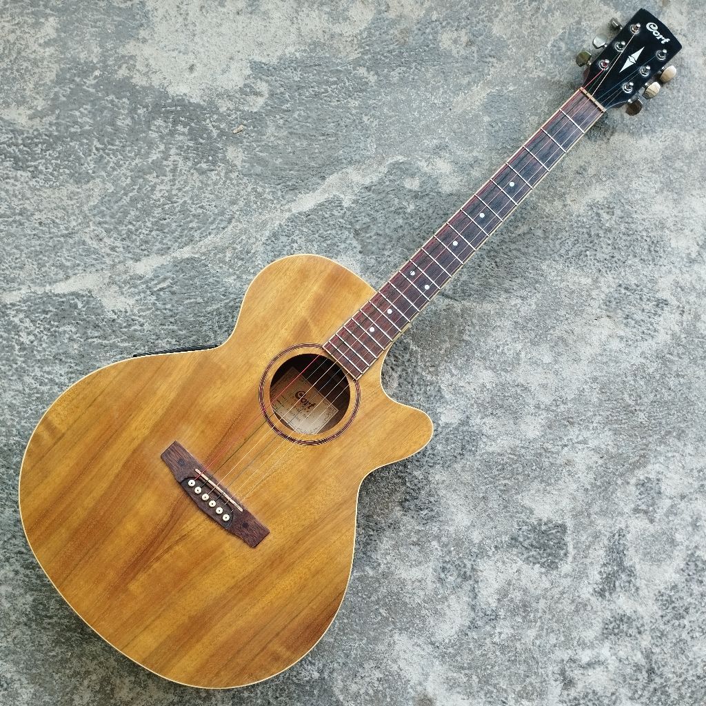 GITAR AKUSTIK ELEKTRIK ORIGINAL CORT SFX DAO NAT SECOND MURAH ( PREAMP BUKAN BAWAAN )