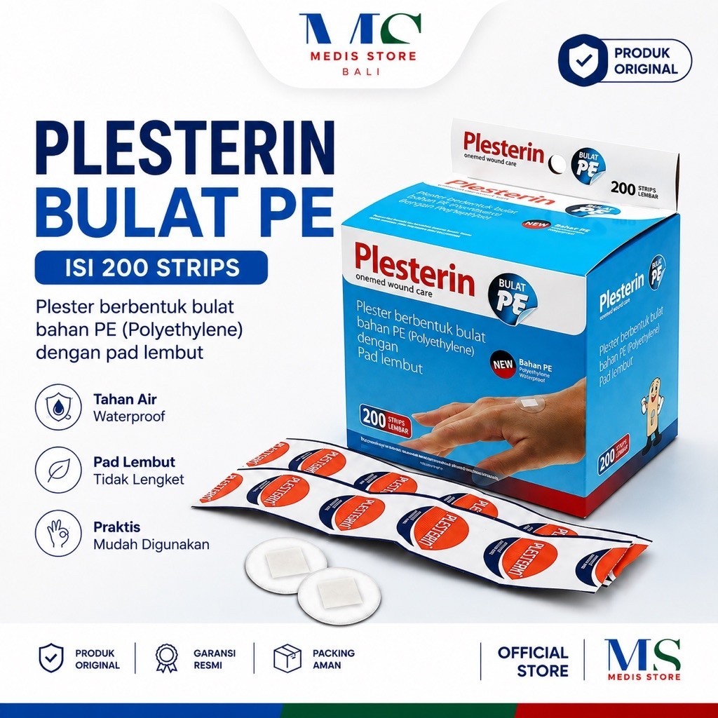 Plesterin bulat isi 200 Onemed | Plesterin bulat Onemed