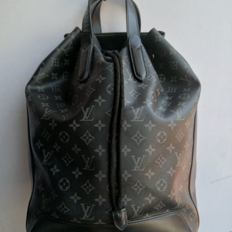 LV Backpack Monogram Eclipse Explorer 2016 Preloved with DB