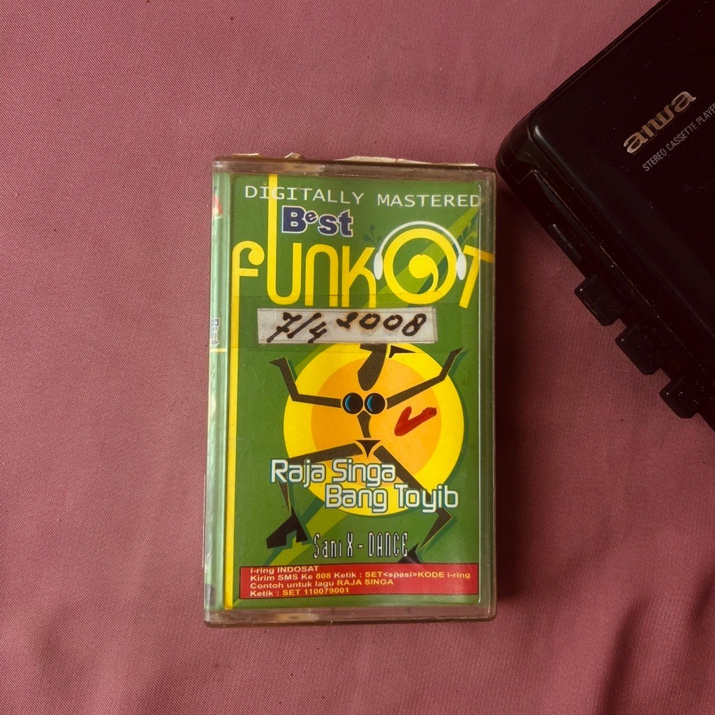 Kaset Pita Best Funkot Raja Singa Bang Toyib Sani x Dance