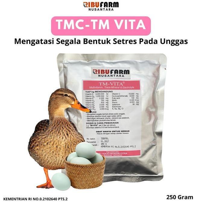 TMC TM-VITA Vitamin Bebek Petelur Untuk Mengatasi Segala Bentuk Stress
