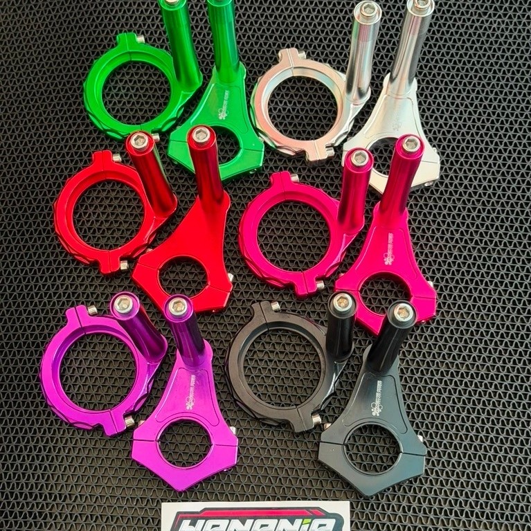 RACING BEE BREKET BRACKET STABILIZER NINJA R SS RR OLD RR NEW ZX 150 KRR 150 FULL CNC BREKET STABILI