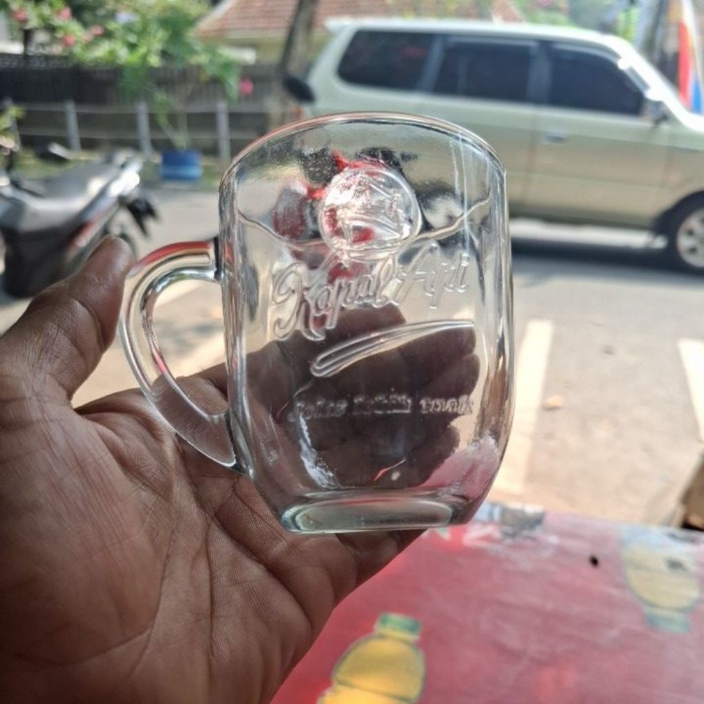 Gelas kopi kapal api 1pcs