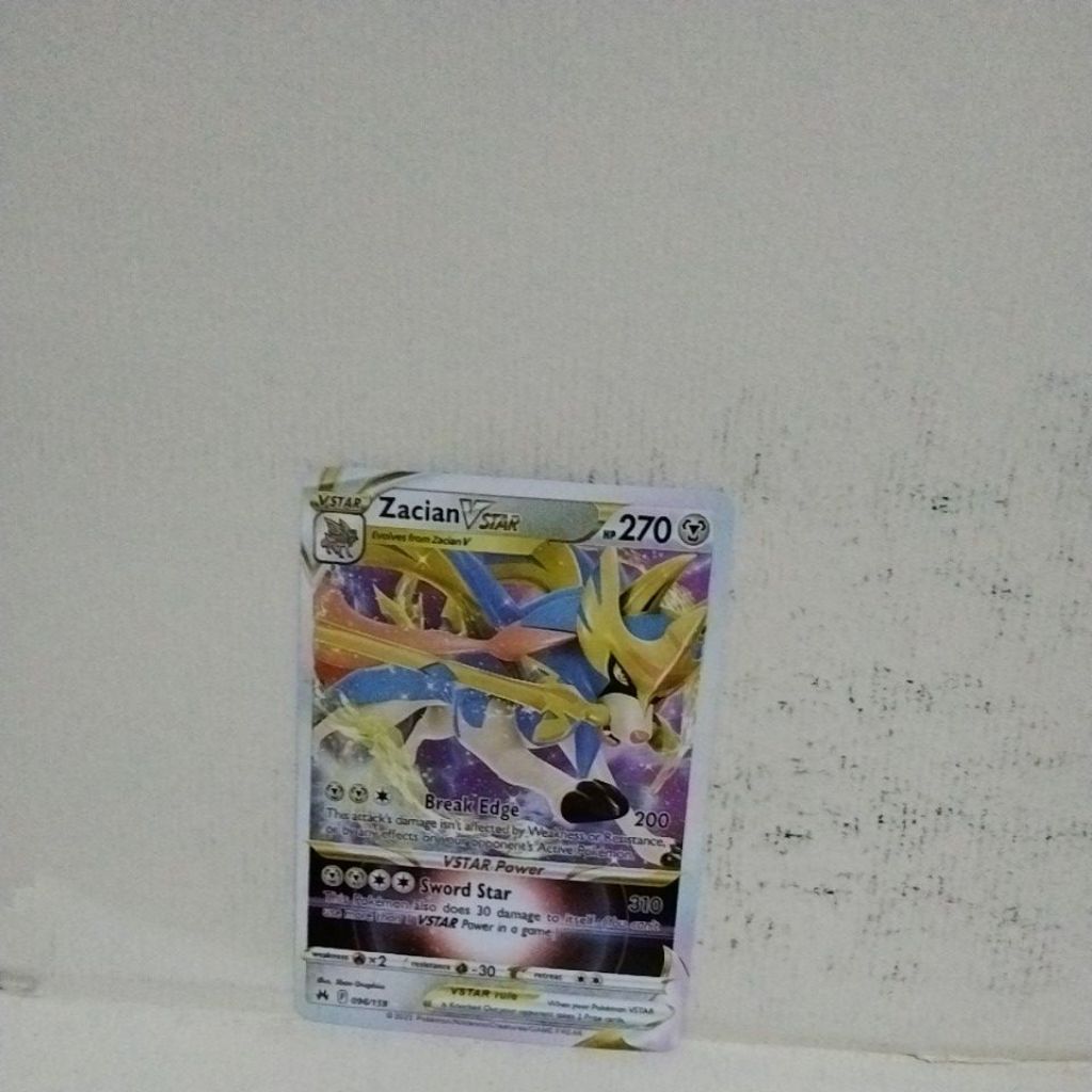 Paket Kartu Pokemon GX Zacian Vstar
