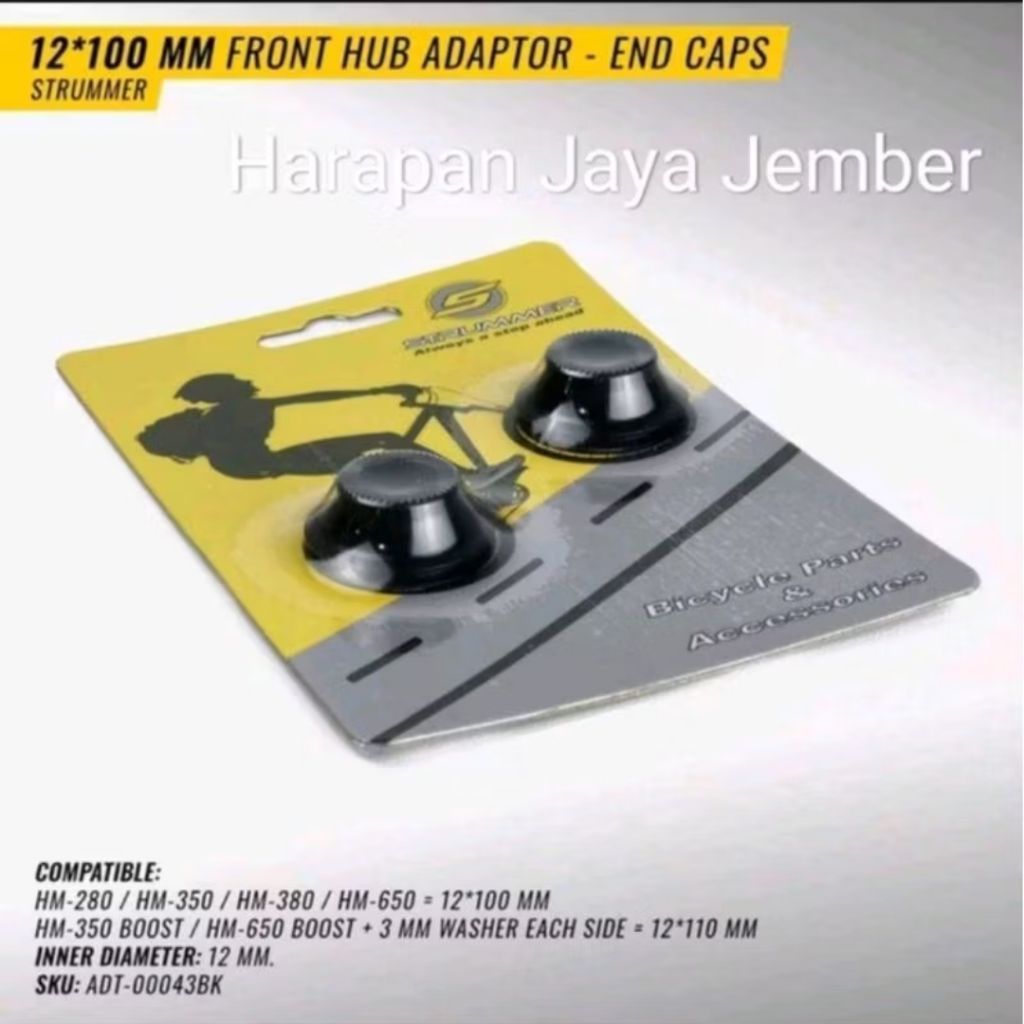 Adaptor Strummer Hub Depan TA 12x100 TA 12 x 100 TA12 x 110 TA 12 x 110 untuk Hub Strummer MT380 MT0