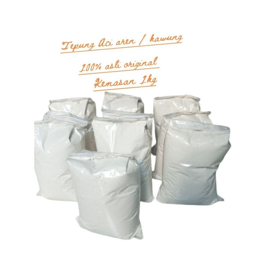 tepung sagu aren/Aci kawung asli kemasan 1kg