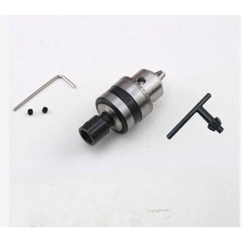 Drill Chuck bor inner hole Baja tipe B12 satu set lengkap