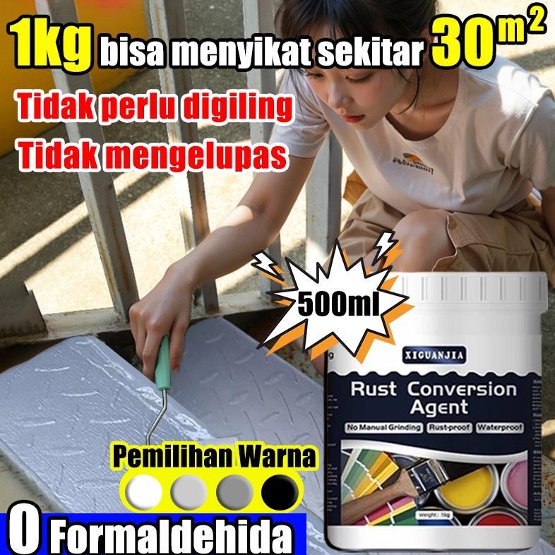 0 Formaldehida Anti Rust Paint for Metal Pengeringan cepat 3 jam Cat penghilang karat Kirim alat Ant