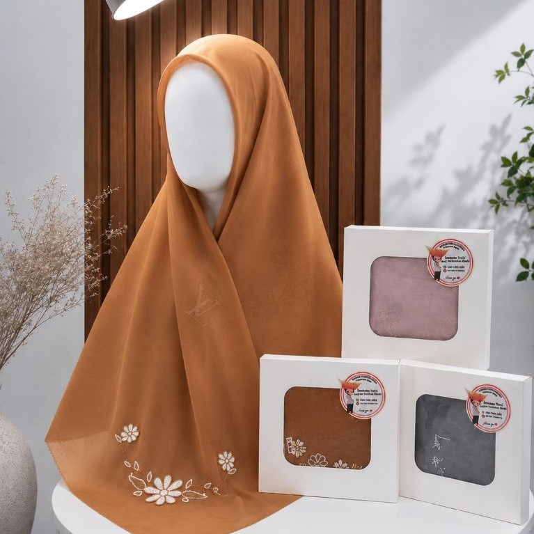 Jilbab Kapalo Samek Hasil Sulaman Warga Binaan LPP Padang