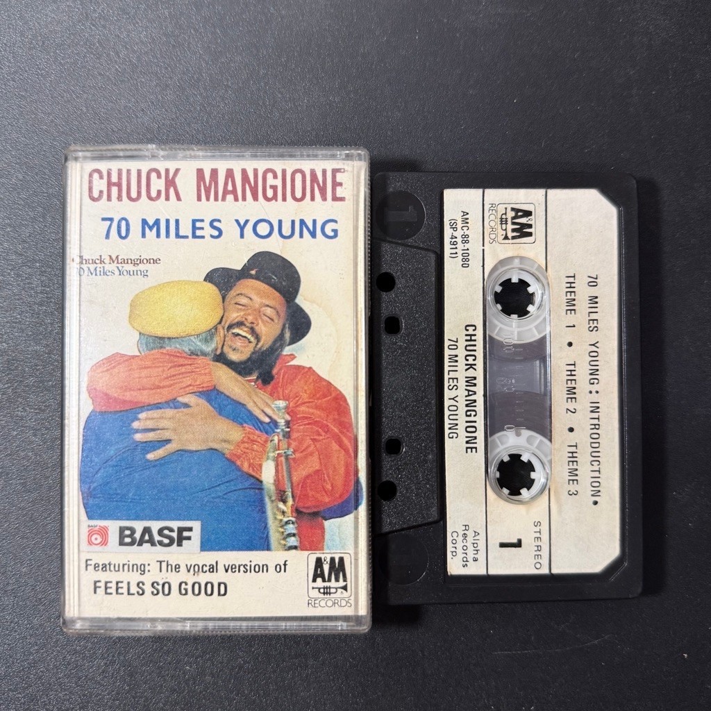 Kaset Pita Chuck Mangione 70 Miles Young Import USA (Jazz)