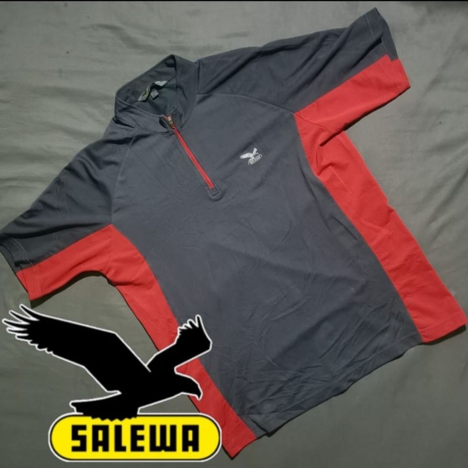 SALEWA kaos polo pendek gunung second brand