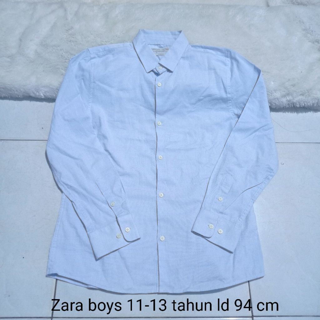 kemeja blue ice