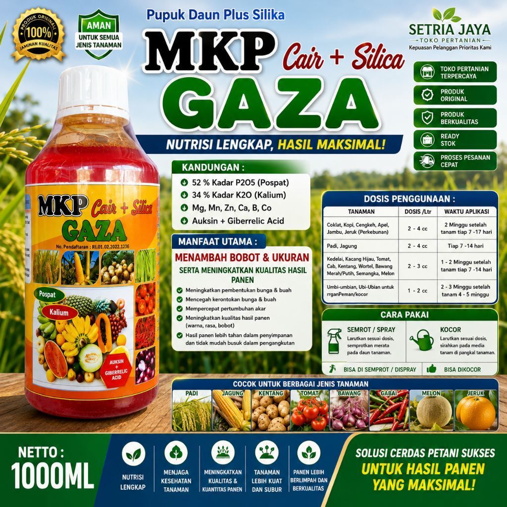 Mkp Cair plus Silica 1000ml