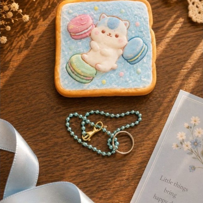 squishy mini poli toast