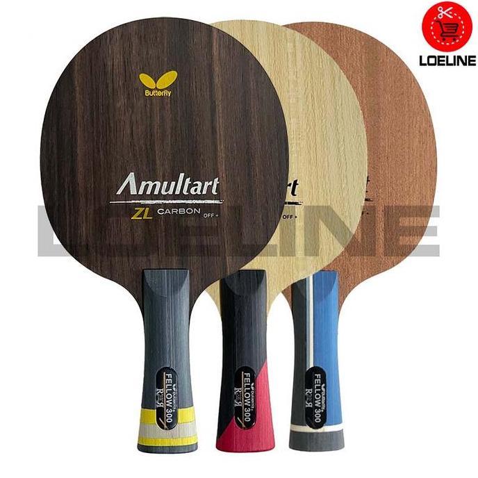 Kayu Bet Bat Blade Pingpong Tenis Meja Butterfly Amultart Carbon Murah