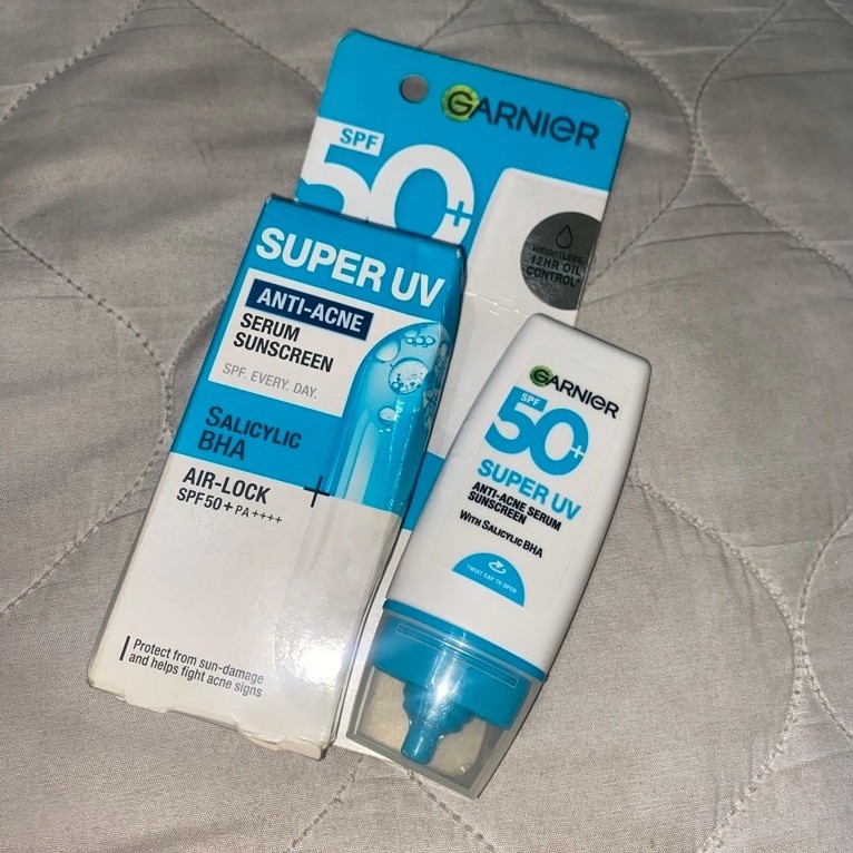 Serum Sunscreen Anti Acne Garnier - 30ml (ORIGINAL)
