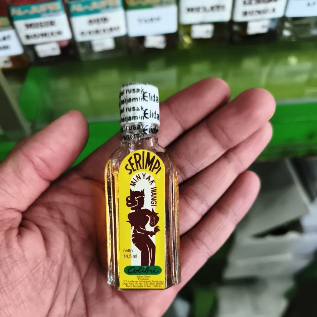 Minyak Parfum Serimpi Putih 14,5ml - Aroma Serimpi Asli, Pewangi Tradisional