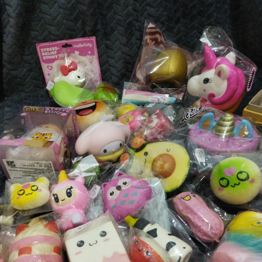 BUNDLE SQUISHY(preloved) MURMER