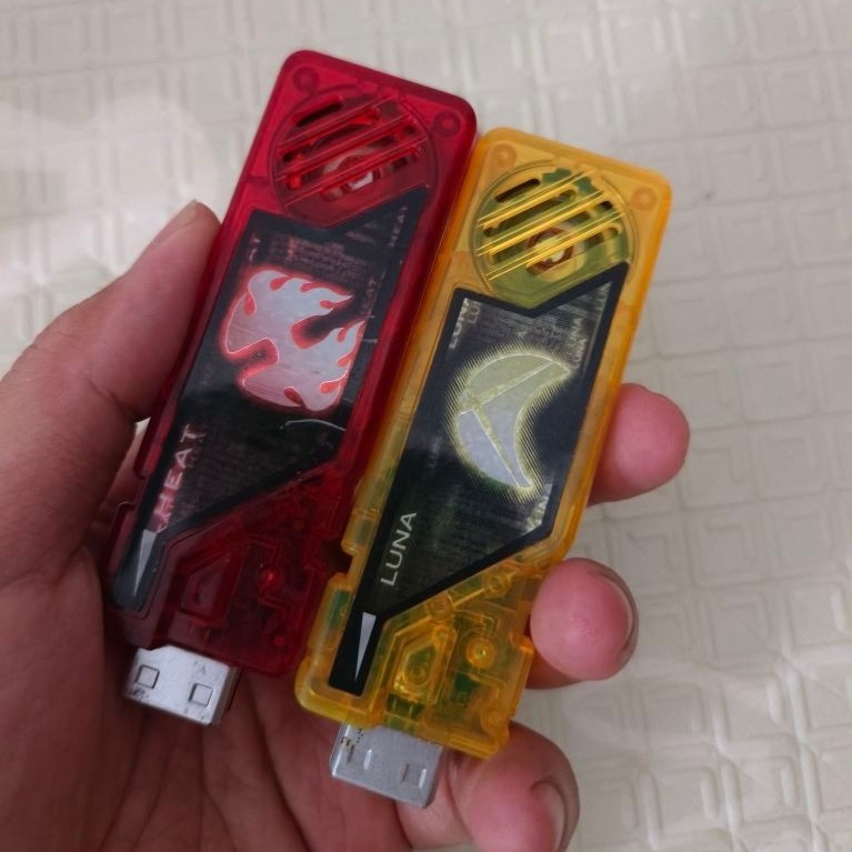dx gaia memory heat luna kamen Rider double