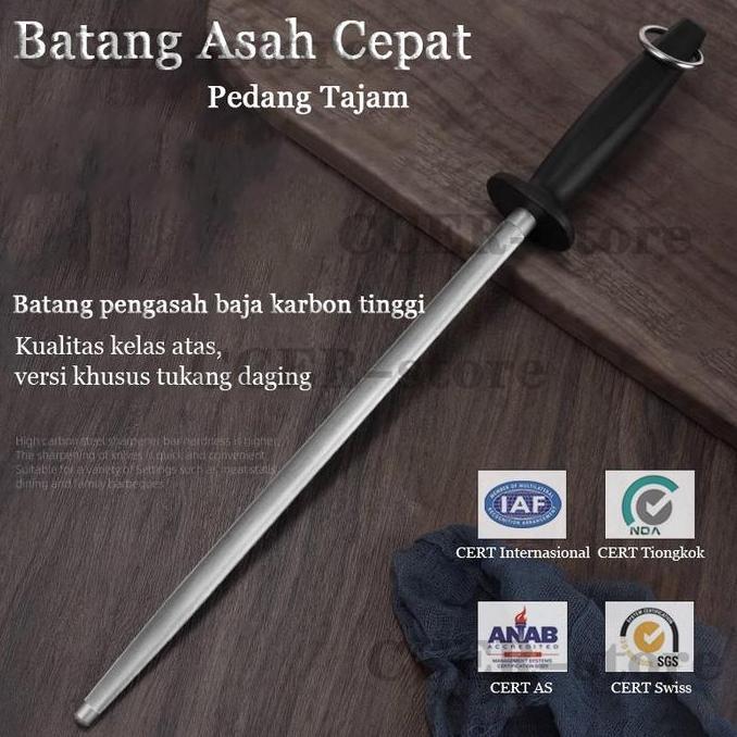 Stik asahan - honing bar ungkalan pisau / kristal pengasah honing rod