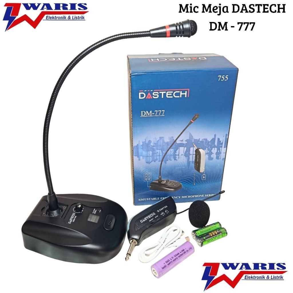 Mic Microphone Meja Mimbar DASTECH 755 DM - 777