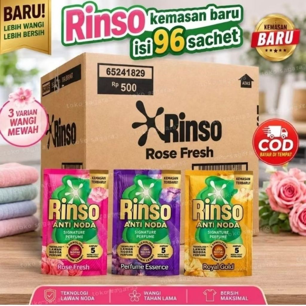RINSO MOLTO CAIR / RINSO CAIR 500an RENCENGAN 20ML