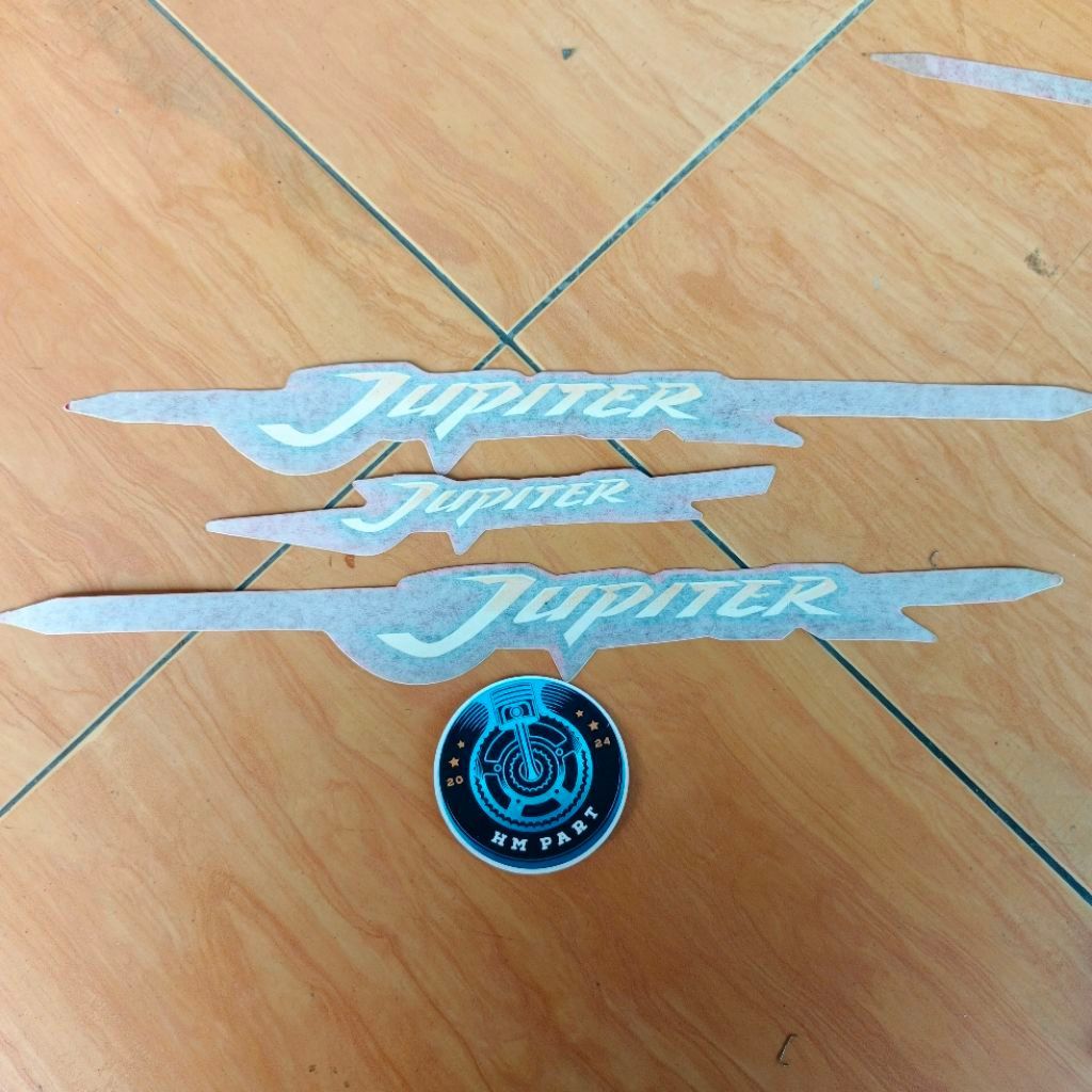 Striping jupiter 2001 merah yamaha