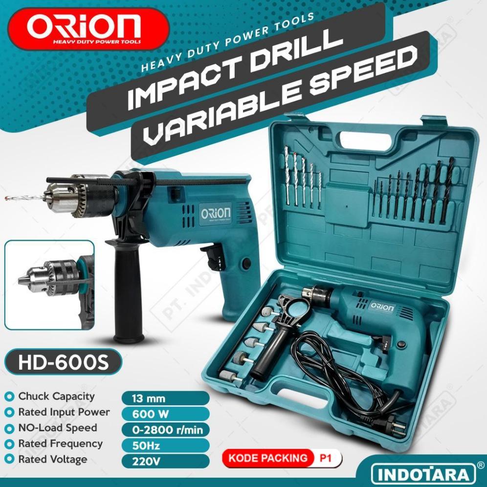 Mesin Bor Impact Drill Listrik Orion - HD600S