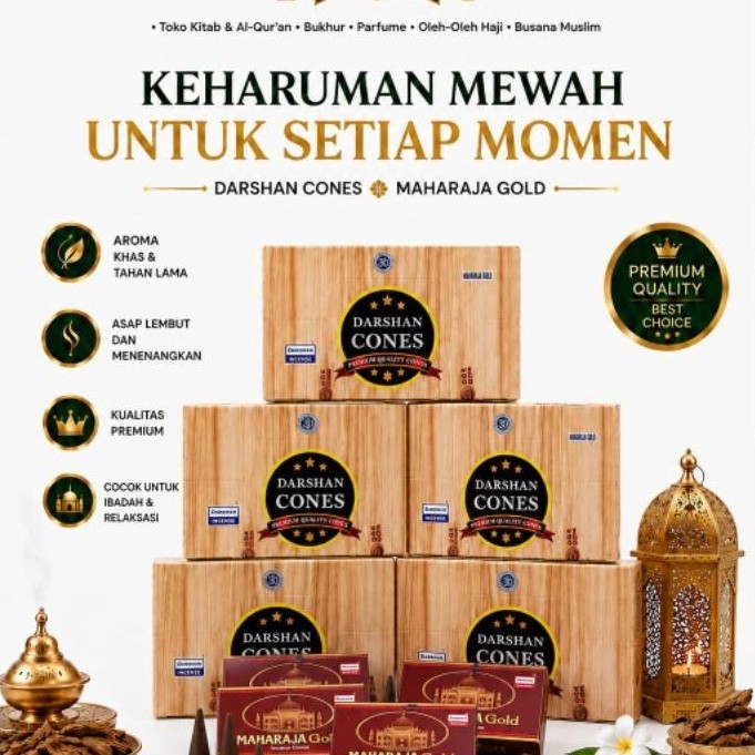 Dupa Kerucut Darshan Maharaja