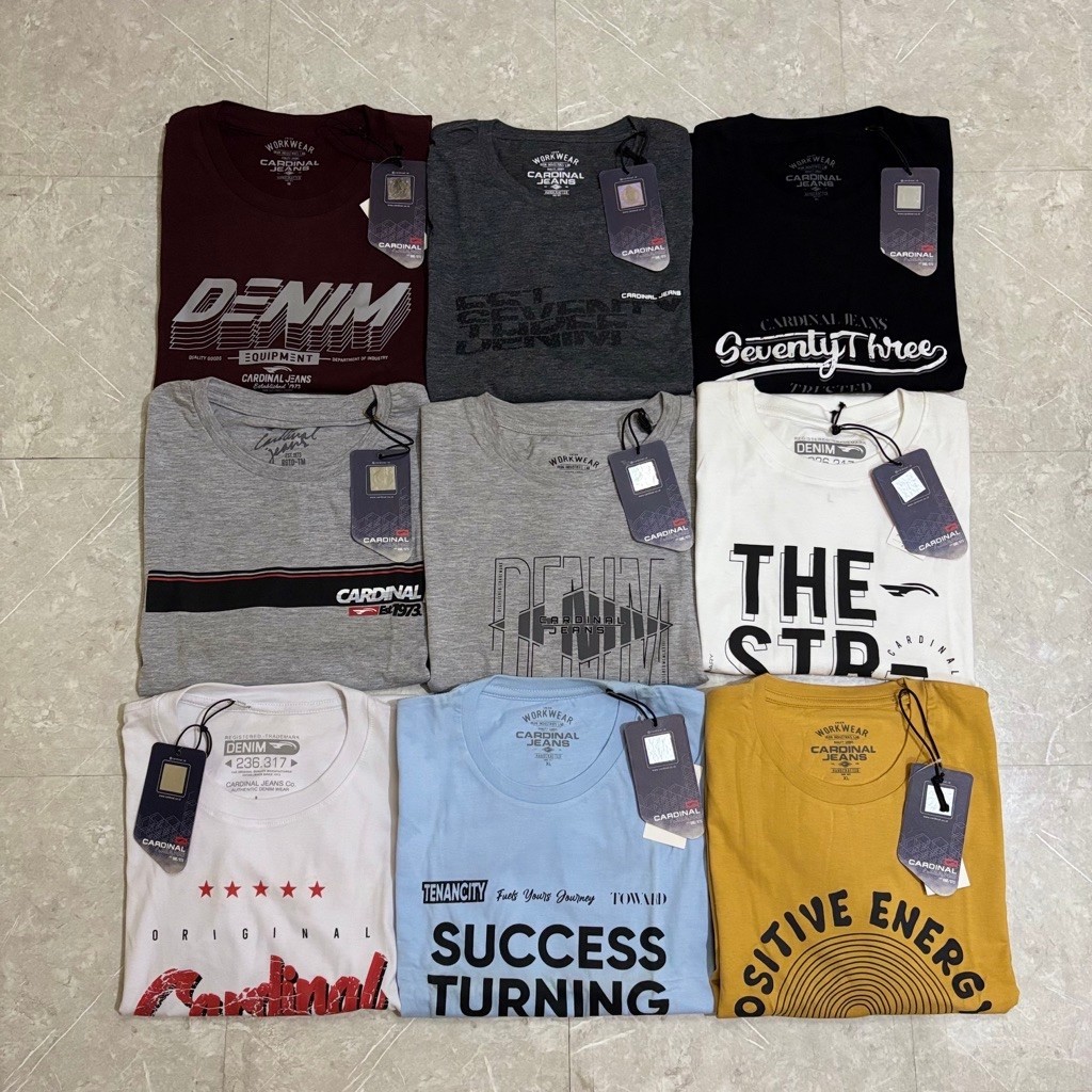 kaos cardinal pria original