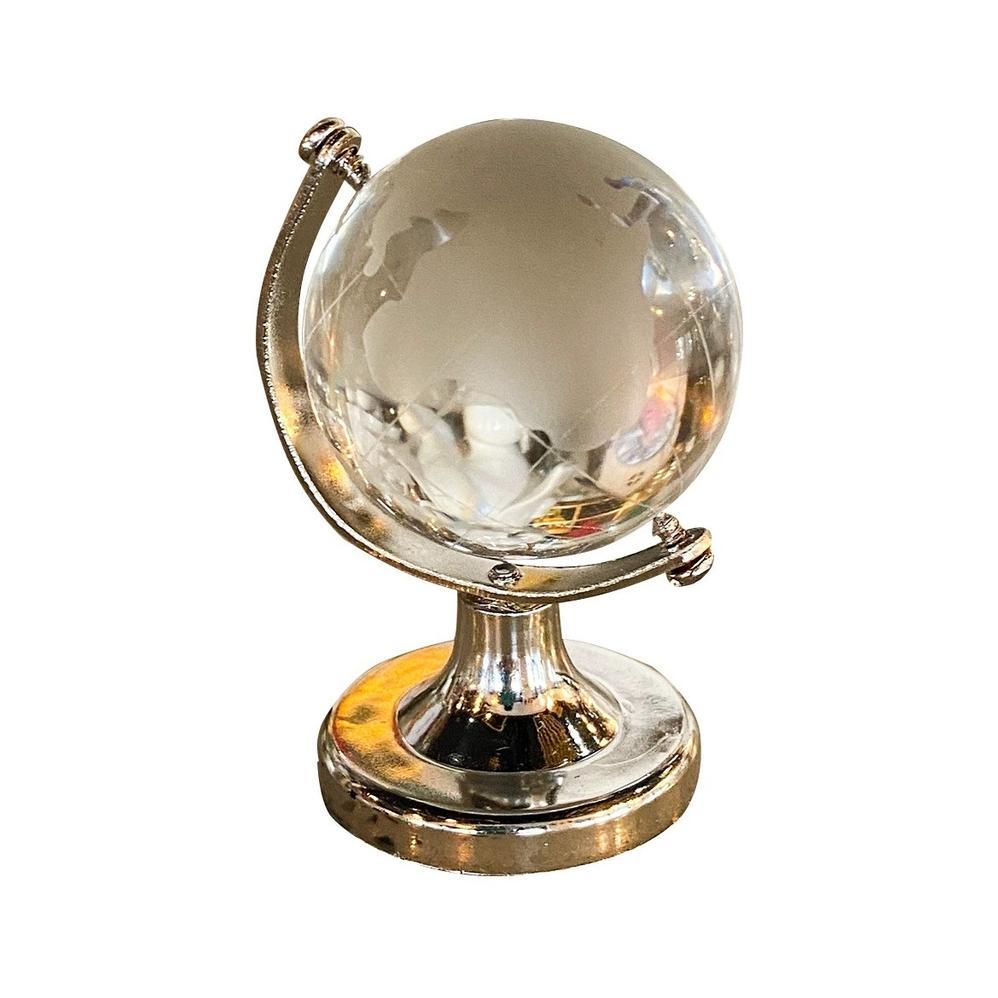 Globe Kristal Mini dekorasi Desktop Kreatif Dekorasi Meja Pajangan Bola Kristal