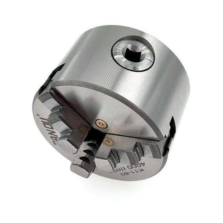 Claw Jaw 3 Bubut  Sanou K11-80/100 Chuk Bubut / Penjepit Mesin / Untuk Three-Jaw Lathe