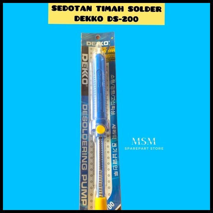 TERBARU SEDOTAN TIMAH SOLDER DEKKO DS-200 
