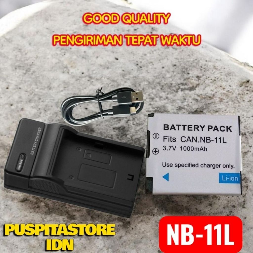 Baterai & Charger Canon Powershot SX400 SX410 SX420 SX430 IS - SX400is SX410is SX420is SX430is - Bat