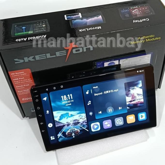 Headunit Android 9 inch Skeleton