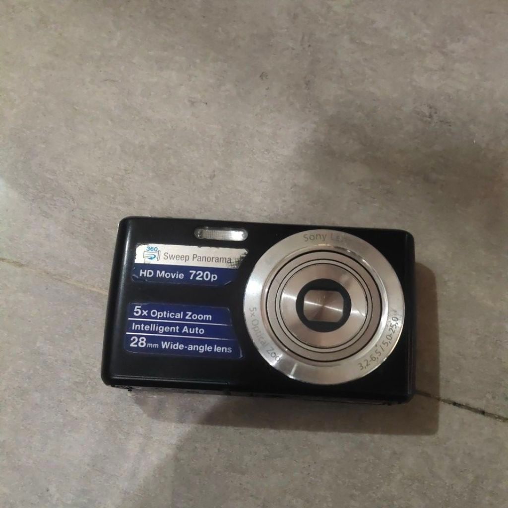 kamera sony w620 second