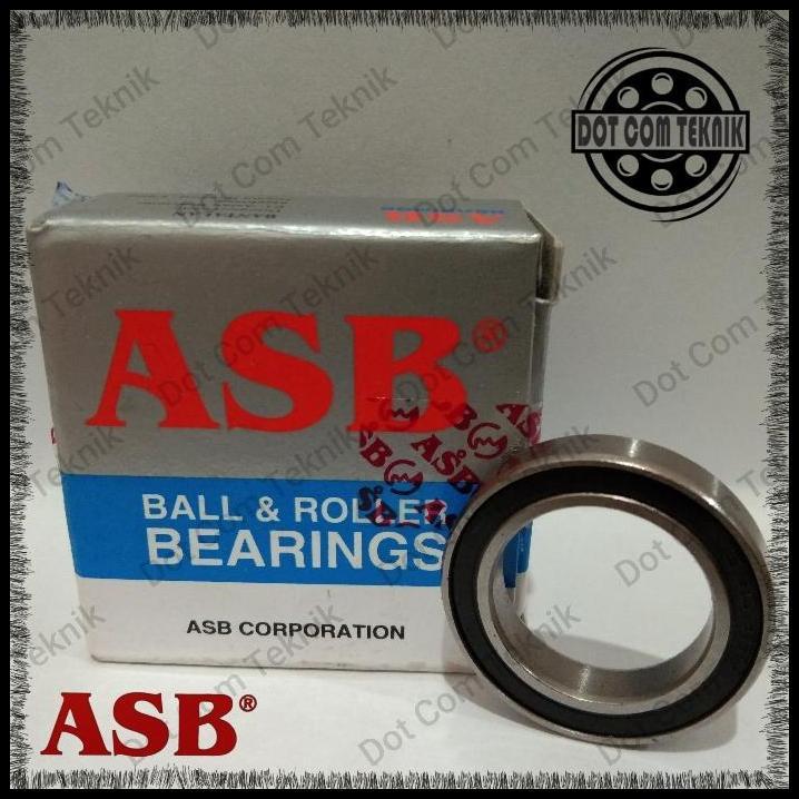 TERLARIS BALL BEARING 6802 2RS ASB (15MM ID X 24MM OD X 5MM WIDTH) 