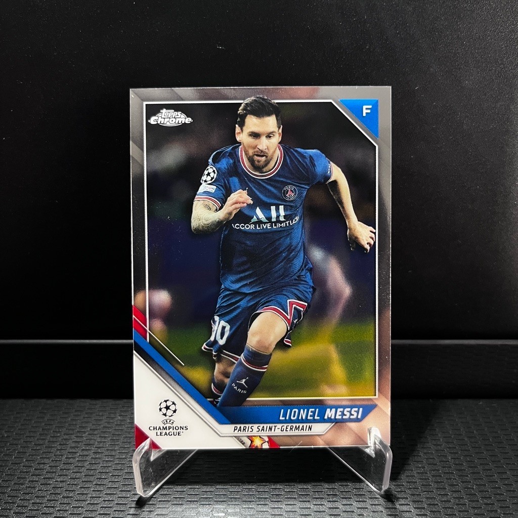 Kartu Bola Topps Panini Lionel Messi ORIGINAL
