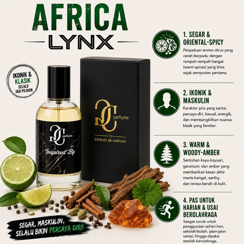 AFRICA LYNX parfum Pria - Dc perfume