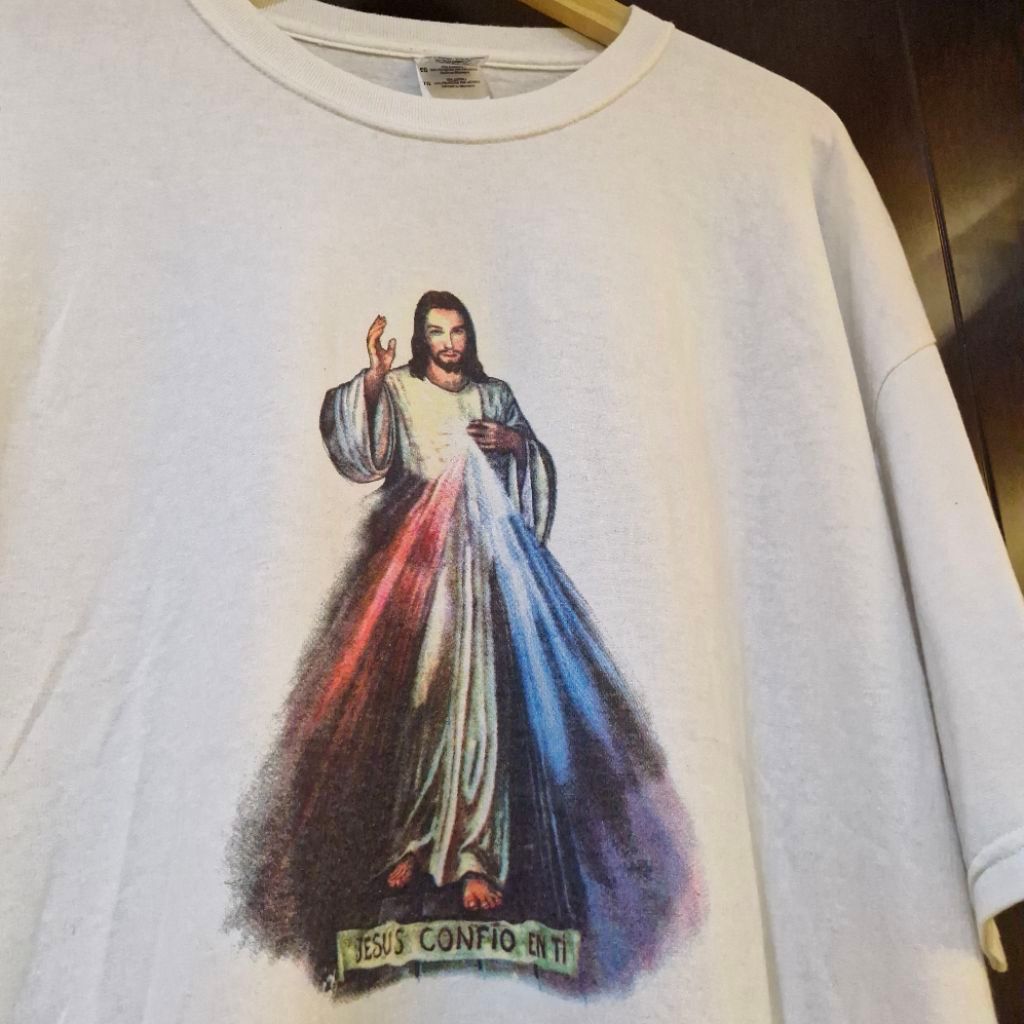 Kaos Jesus Tee Divine Mercy Vintage XL 75 62