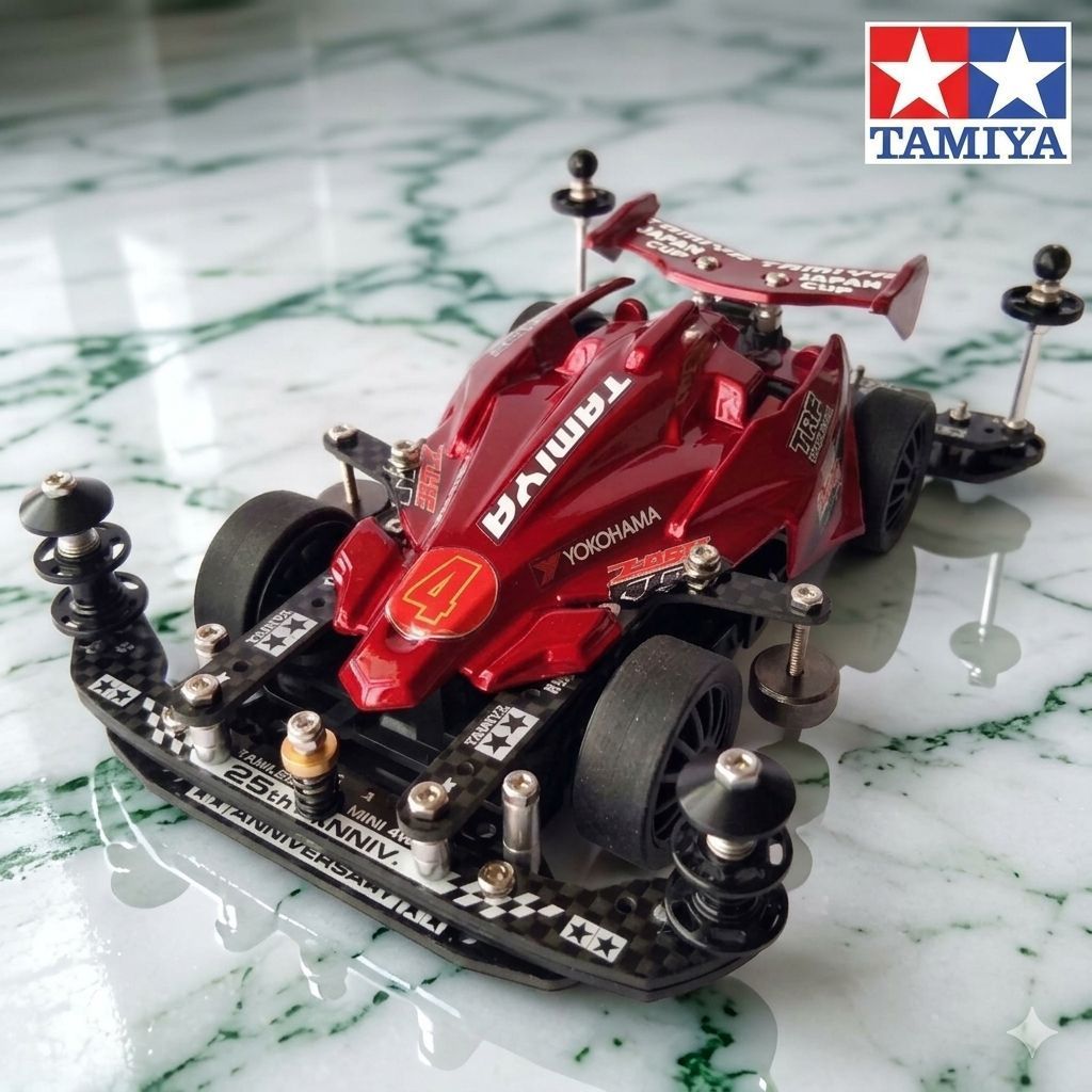 Tamiya STO MS-CHASSIS Suspensi _ Avante Red
