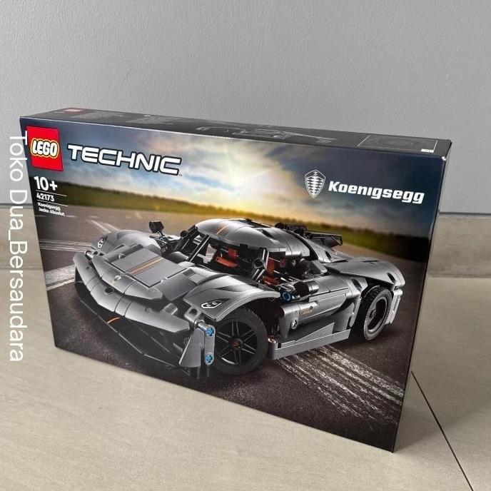 Lego Technic 42173 Koenigsegg Jesko Absolut Grey Hypercar