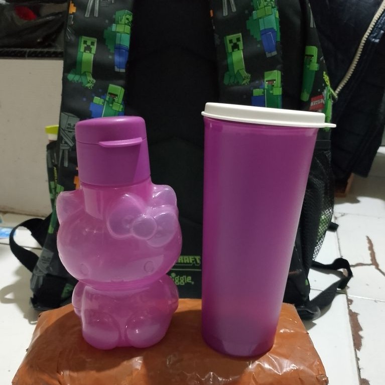 Tupperware baru gelas/botol/misting/wadah serbaguna