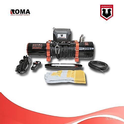 UNITY 4WD - ELECTRIC WINCH 9500lbs SYNTHETIC / WINCH / ALAT TARIK MOBIL