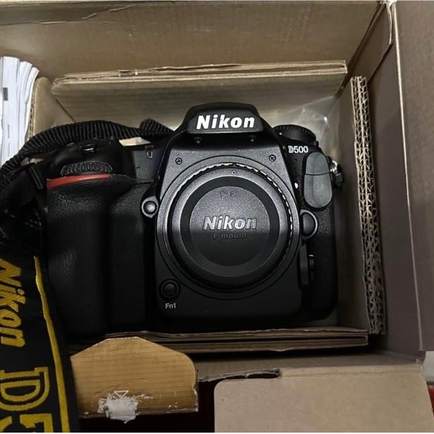 kamera DSLR Nikon D500 Second Fullset Box Body Only