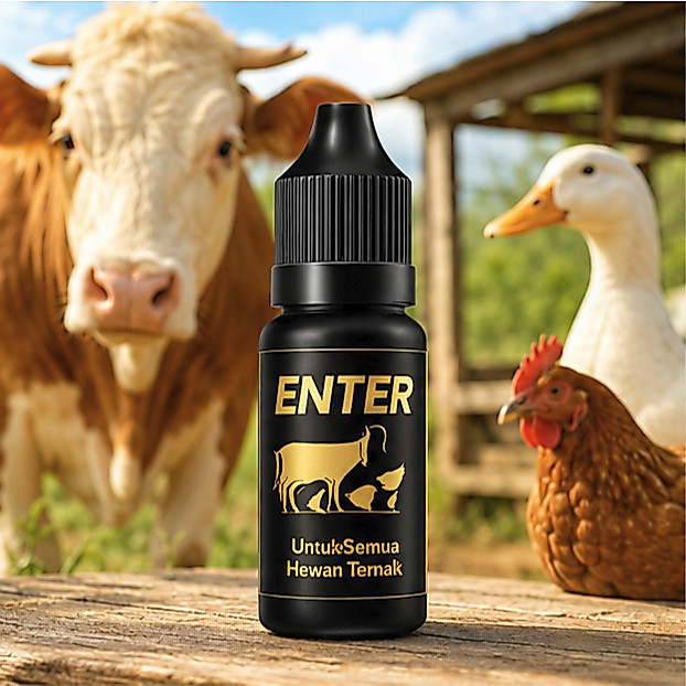 Suplemen Ternak ENTER Enzim Ternak untuk Ayam Pedaging dan Petelur